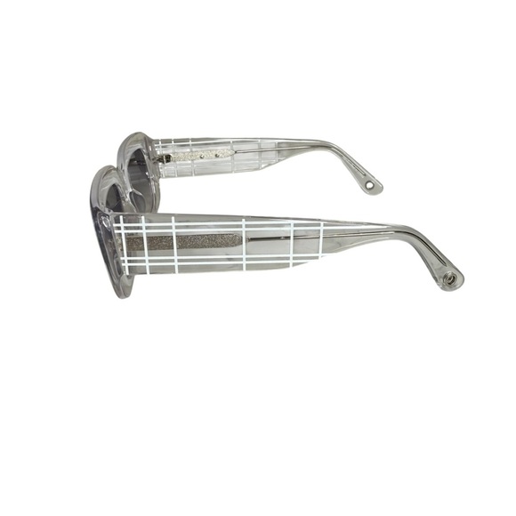 Cult Gaia Meira Clear Retro Sunglasses - Picture 4 of 9